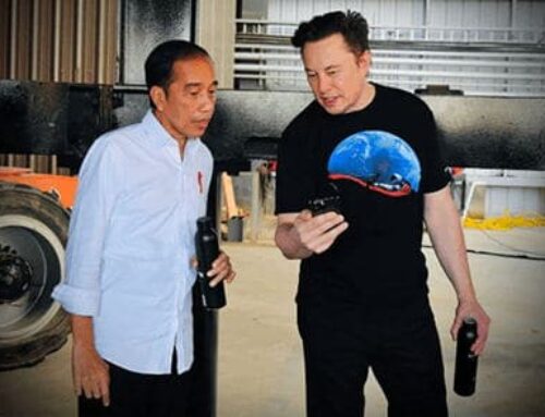 Indonesian president talks with Tesla